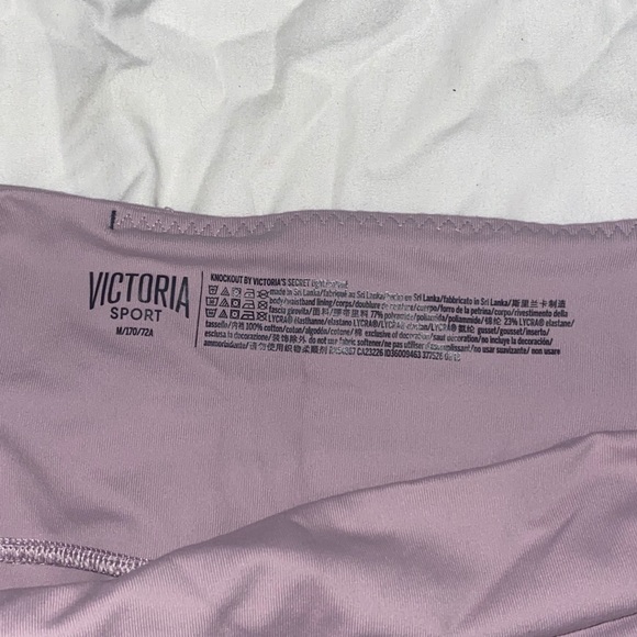 Pink Victoria’s Secret KNOCKOUT leggings - Picture 2 of 2